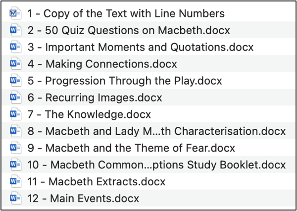 Scheme of Work for Macbeth | KS4 Teaching Resource