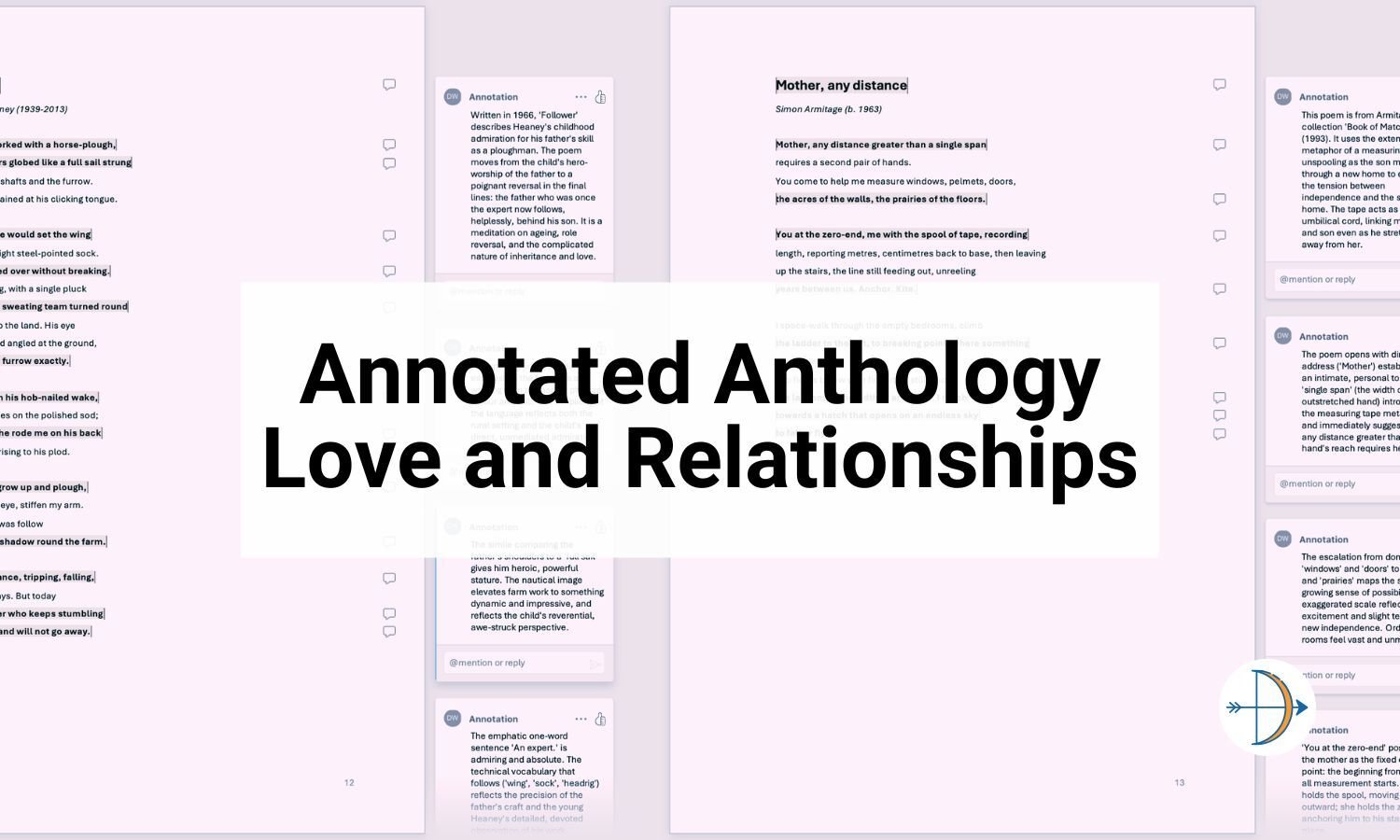Annotated Love and Relationships Anthology