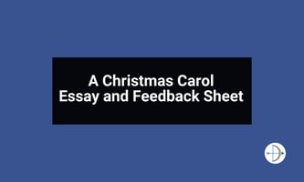 christmas carol essay structure