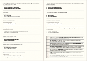 Q5 Creative Writing Examples AQA English Language – Opening Lines for Creative Writing (Q5) | KS4 ...