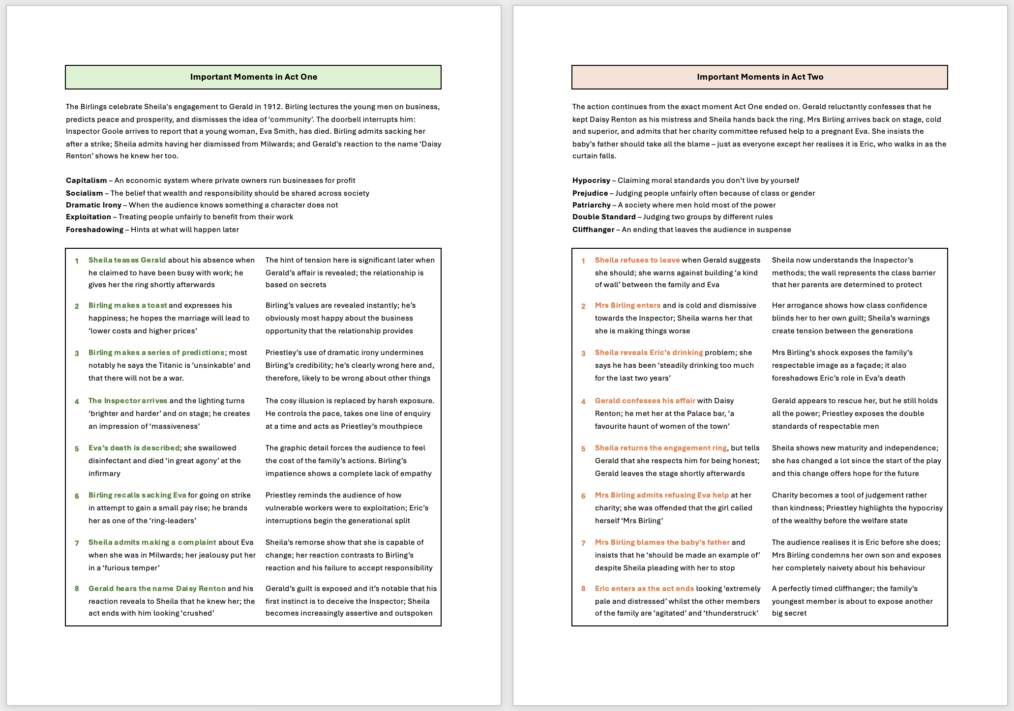 Preview of Macbeth: Act One Scheme of Work